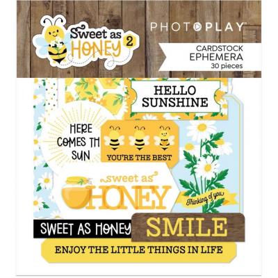 PhotoPlay Paper Die Sweet As Honey 2 - Ephemera